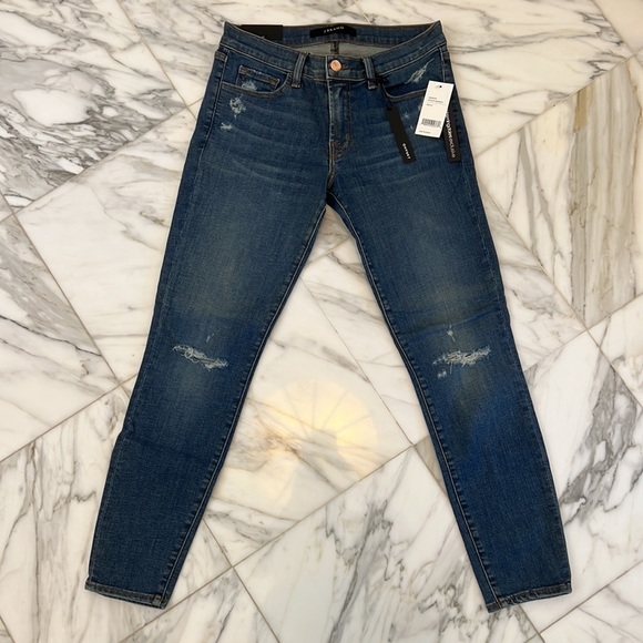 NWT J brand low rise crop jeans size 27 - Picture 2 of 5